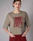 Bring your style to life with the 'Light Olive' Coram Graphic T-Shirt – perfect for any occasion.