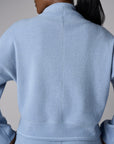 A stunning twist: the 'Sky' Funnel Neck Top brings freshness to your style.