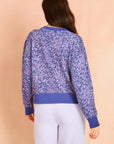 Lavender Midnight Classic Printed Sweatshirt