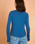 Long Sleeve Boat Neck Top