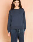 Smokey Blue Graphic Sweatshirt