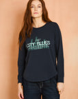 Midnight Long Sleeve Graphic Tee