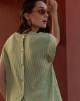 Pear Cozy Rib Tee