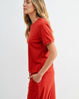 Brick Jacquard Tee