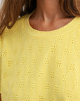 Sunshine Eyelet Tee