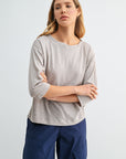 Stone Dolman Knit Top