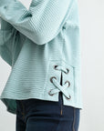Skyway Long Sleeve Side Grommet Top