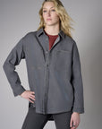 Be unforgettable in the versatile 'Gray' Gramercy Denim Shirt.