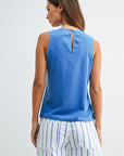 Cobalt A-Line Tank Top