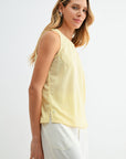 Yellow A-Line Tank Top