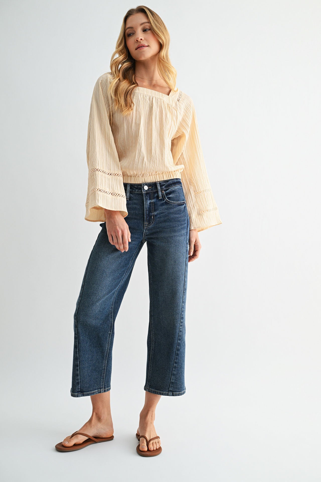 Bohemian Long Sleeve Top – City Blues