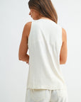 Parchment Relaxed Vest