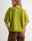 Cypress cropped broome sweater