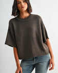 Earth Petite Broome Crop Sweater