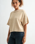 Khaki Plus-Size Broome Crop Sweater