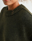 Olive Plus-Size Broome Crop Sweater