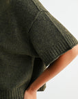 Olive Plus-Size Broome Crop Sweater