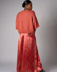 Tea Rose cropped broome sweater