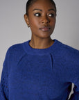 Twilight Long Sleeve Open-Work Sweater