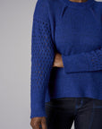 Twilight Long Sleeve Open-Work Sweater