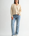 Parchment Long Sleeve Sweater