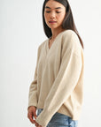 Parchment Long Sleeve Sweater
