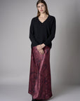 Black Cite Long Sleeve Sweater