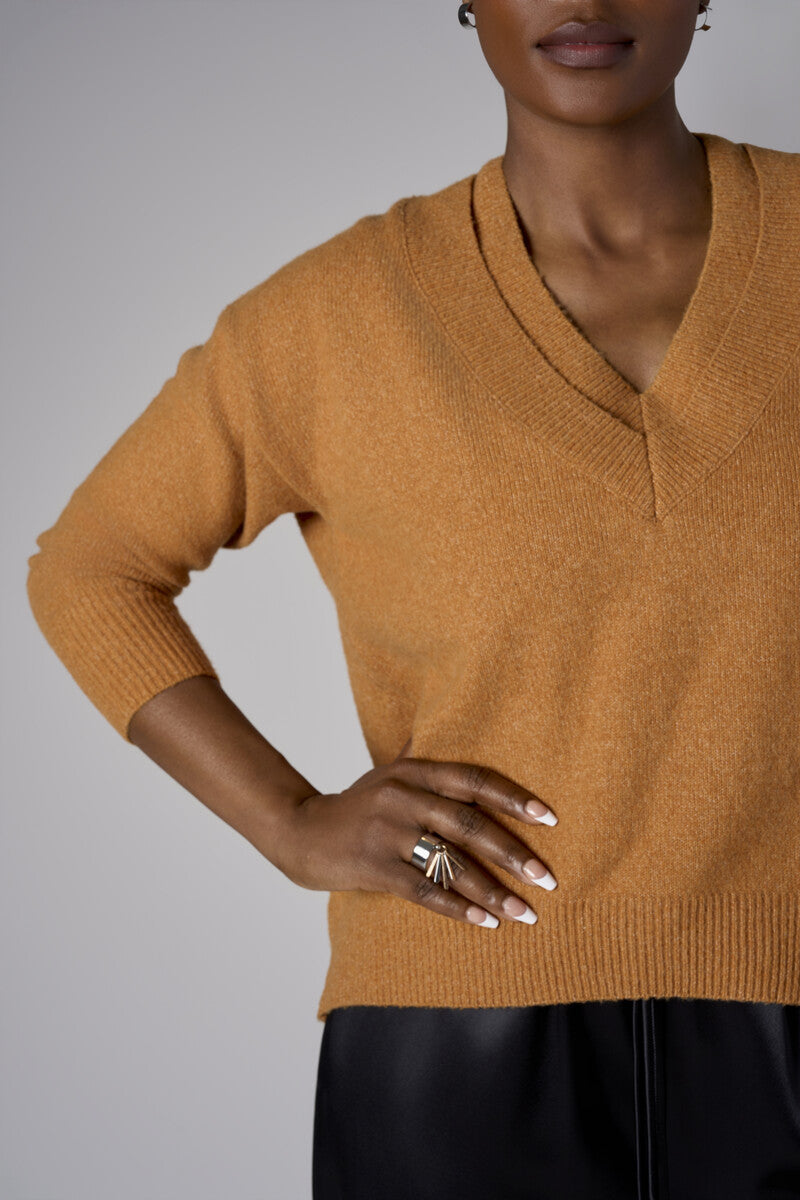 Ochre Cite Long Sleeve Sweater