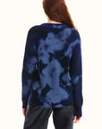 Midnight Long Sleeve Tie-Dye Sweater