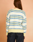 Sunlight Long Sleeve Crew Neck Striped Sweater