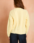 Sunlight Long Sleeve Cable Knit Sweater