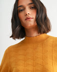 Amber Long Sleeve Mock Neck Sweater
