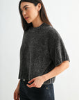 Charcoal Broome Chenille Sweater