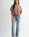 Taupe Petite Broome Chenille Sweater