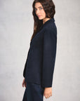 Midnight Relaxed Blazer