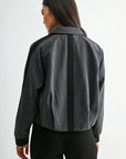 Charcoal Pinstripe Jacket