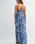 Ocean Braided Neck Maxi Dress