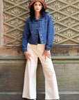 Biscotti Wide Leg Trouser Jean- Twill