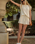 Pearl Cozy Rib Shorts
