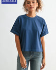 Cadet Blue Plus-Size Brie Sweatshirt
