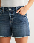 Dark Tagged Whisker Wash Eiffel Denim Short
