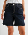 Dark Whisker Wash Dover Denim Short