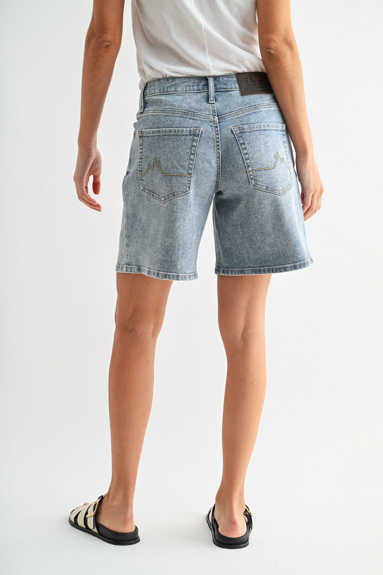 Vintage Tagged Whisker Wash Dover Denim Short