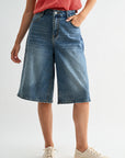 15" Relaxed Short Vintage Whisker Wash
