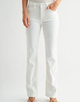 Ivory Chelsea Bootcut Denim