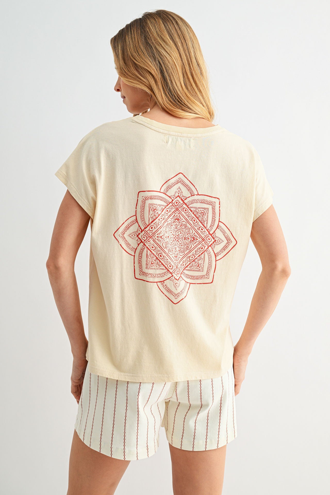 Pearl Dolman Sleeve Graphic Tee