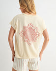 Pearl Dolman Sleeve Graphic Tee
