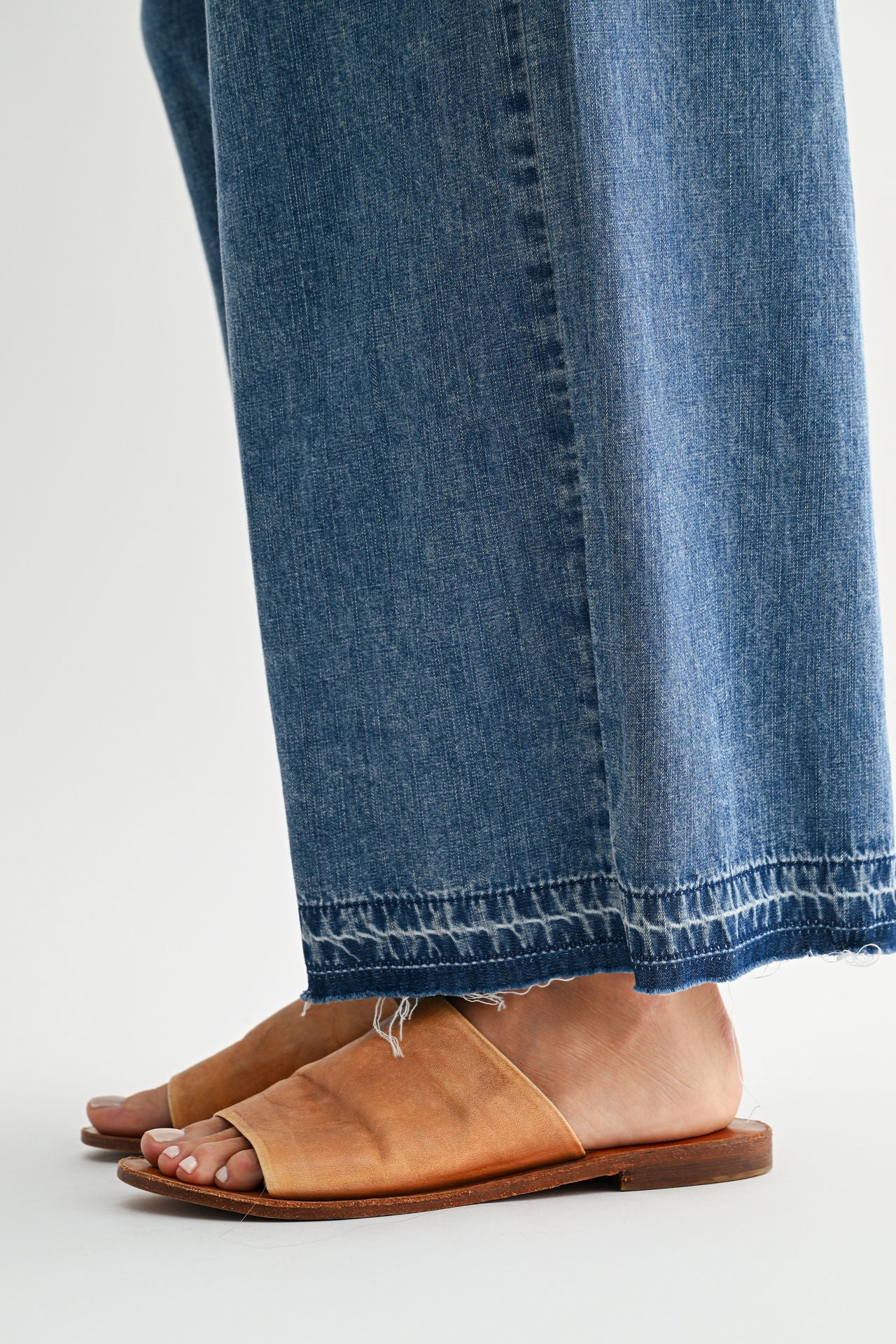 Pull On Lounge Crop Pant Vintage Wash