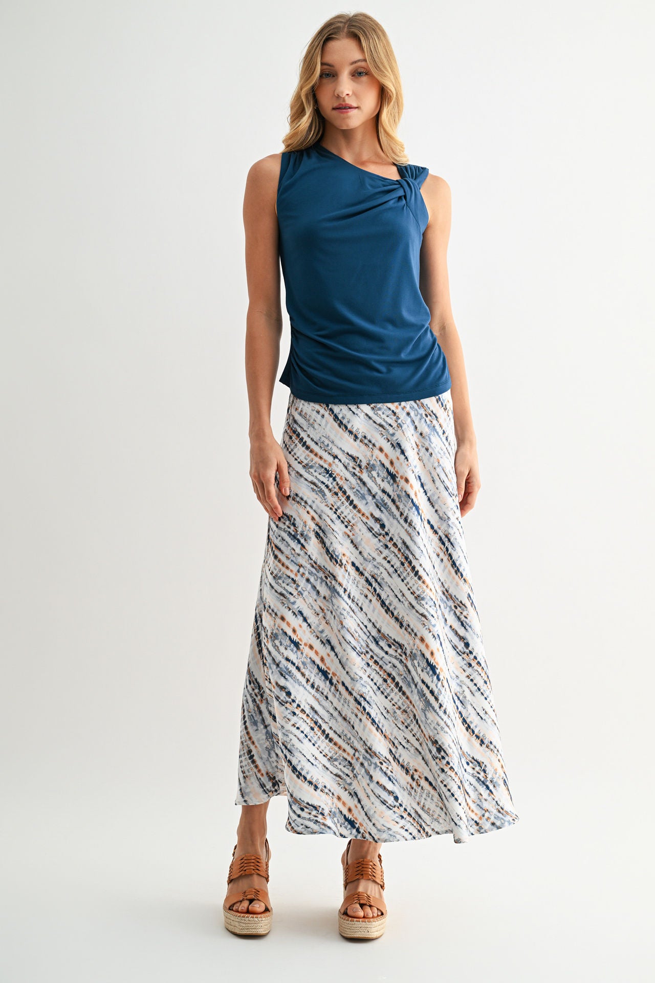 Bias Maxi Skirt