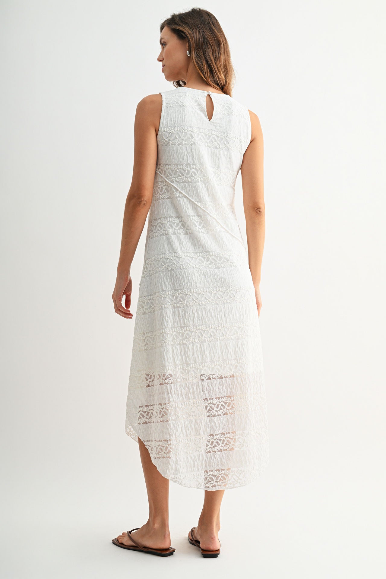 Gardenia Ribbon Lace Dress